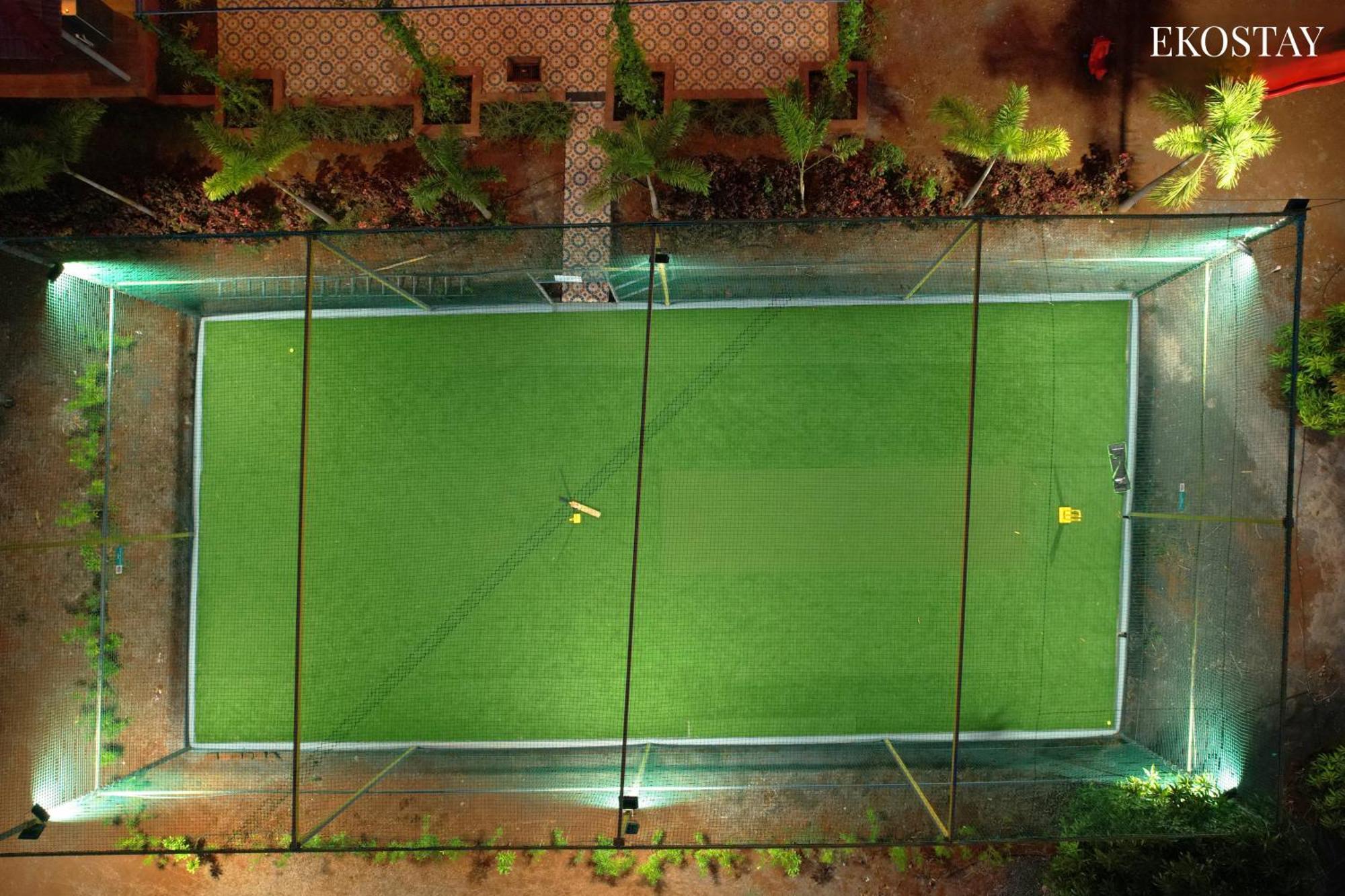 Ekostay Gold Palm Estate I Cricket Turf I Rain Dance I 2 Acre Property Karjat Exterior foto